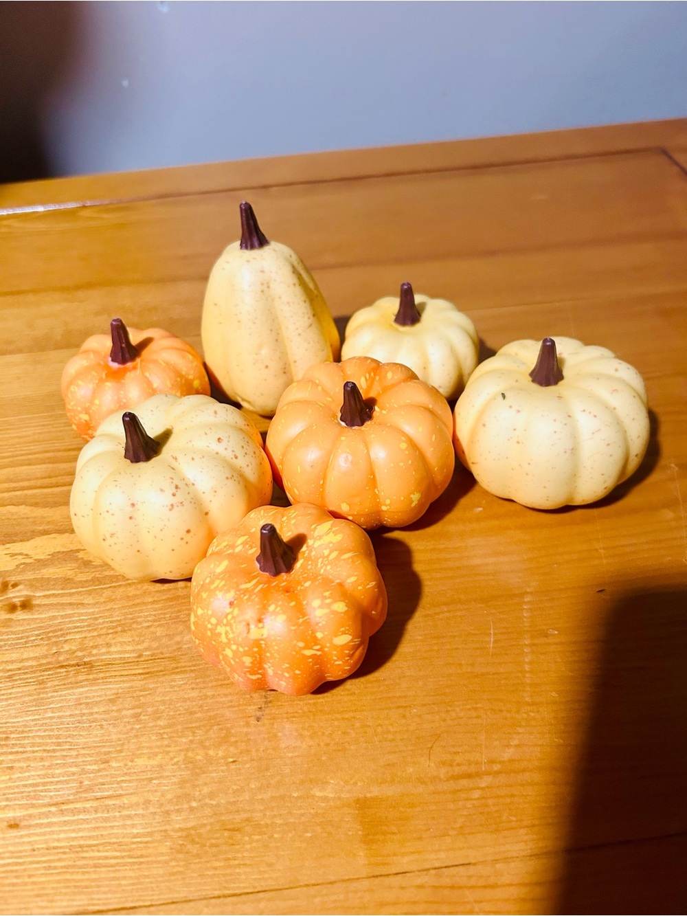 FREE! Mini foam pumpkins